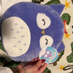 Squishmallows Purple and White Bird Plush